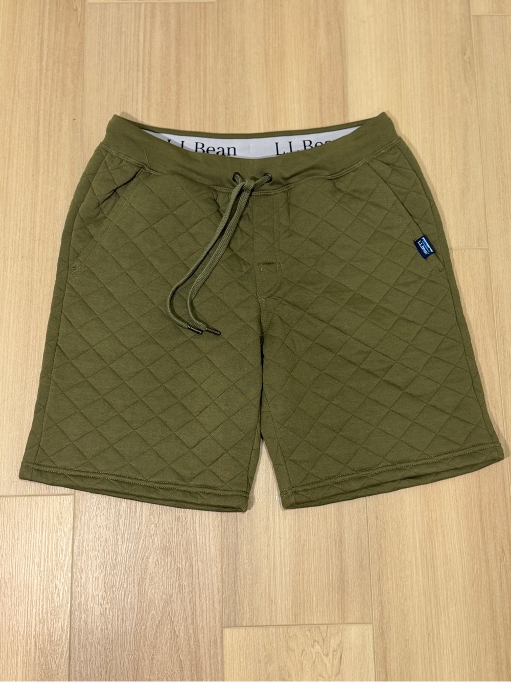 LL Bean Quilted Lounge Shorts
